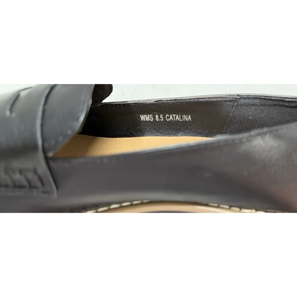 DV Dolce Vita Catalina Black Faux Leather Loafer Shoes Women’s 8.5‎ New - Picture 6 of 7